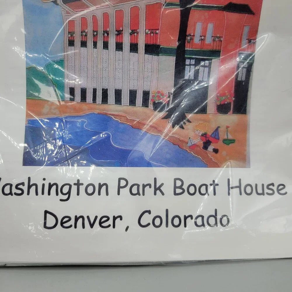 Colorado Quilt Block Pattern 2002 Washington Park Boat House Bernina Of Denver